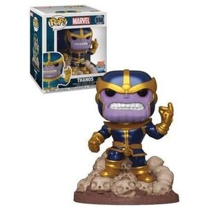 Funko Pop Marvel 556 Thanos Deluxe 80 Years Edition Bobble Head Figure NWT